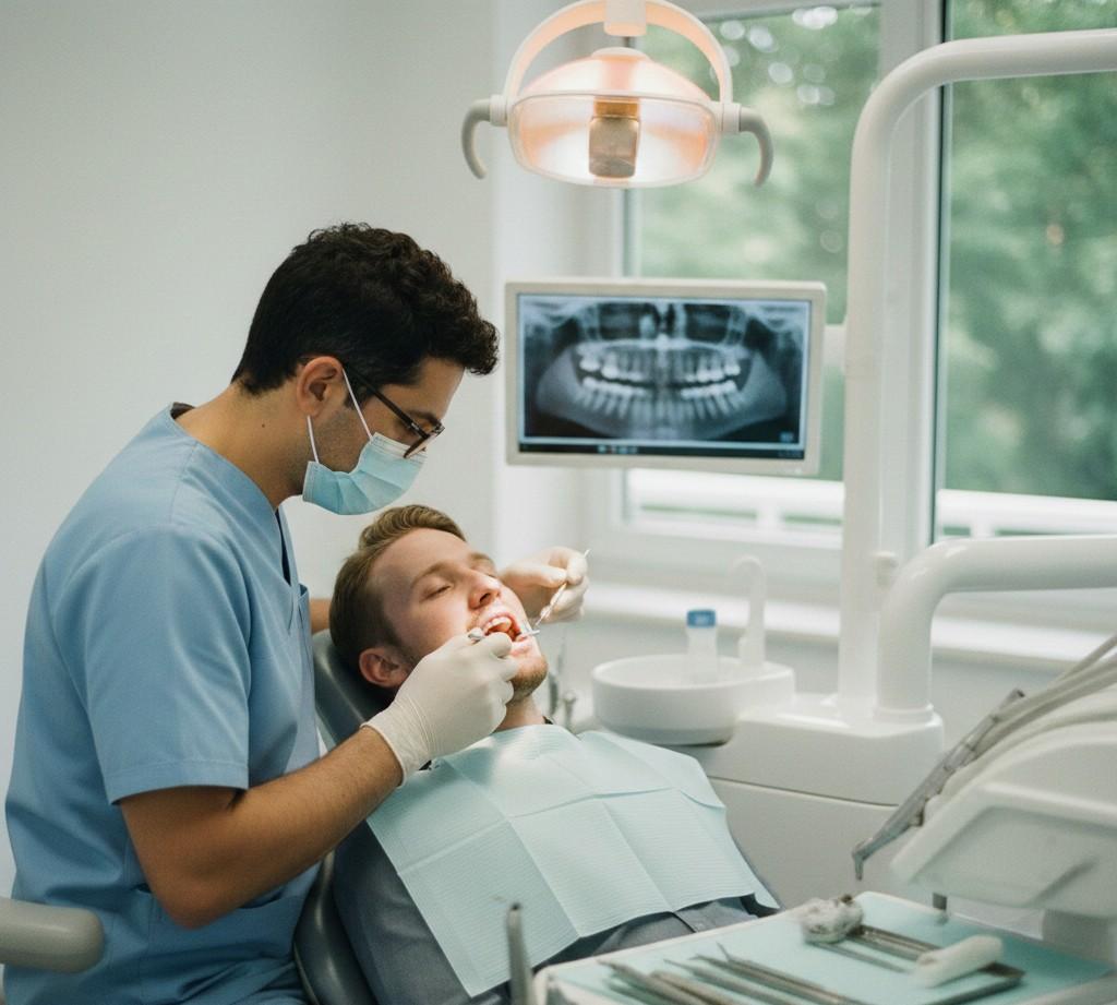 Dental evaluation before major life event at Community Smiles Elizabeth & Hillside